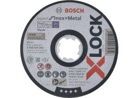 Bosch Disc X-LOCK Expert for Inox+Metal 115x1x22.23 pentru taieturi drepte AS 60 T INOX BF