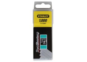Stanley 1-CT305T Set 1000 Capse pentru cabluri, tip CT300, 8mm