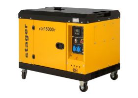 Stager YDE15000T Generator insonorizat diesel monofazat 11kVA, 48A, 3000rpm
