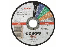 Bosch Disc de taiere drept Rapido Multi Construction ACS 46 V BF, 125x22.23x1.6mm
