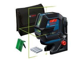 Bosch GCL 2-50 G + RM 10 Nivela laser verde cu linii (20 m) + Suport professional