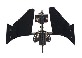 ProGARDEN PRO-PR2B-31 plug reversibil cu doua brazdare pentru motocultor, tija 31cm