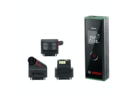 Bosch Zamo III Telemetru cu display, 20 m, ±3 mm precizie, accesorii incluse